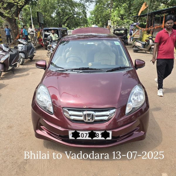 bhilai to vadodara 13 07 2025 1