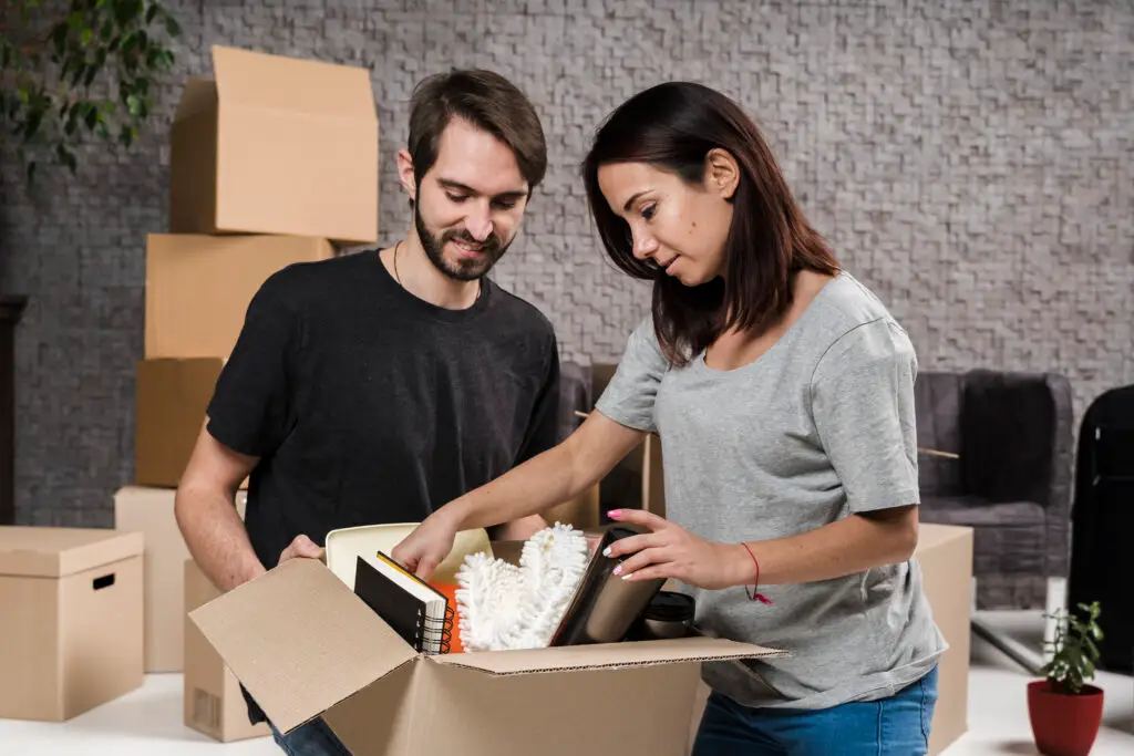 unpacking photo
